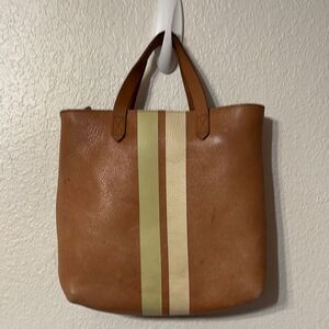 Madewell Striped Transport Tote